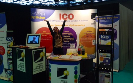 Stand ICO au salon de l'étudiant