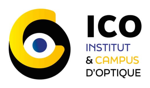 logo de l'ICO, école optique paris sud