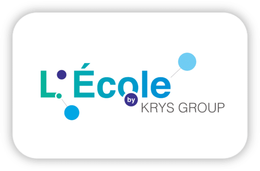 logo de l'École Krys GROUP , partenaire de l'ICO école d'optique Paris sud