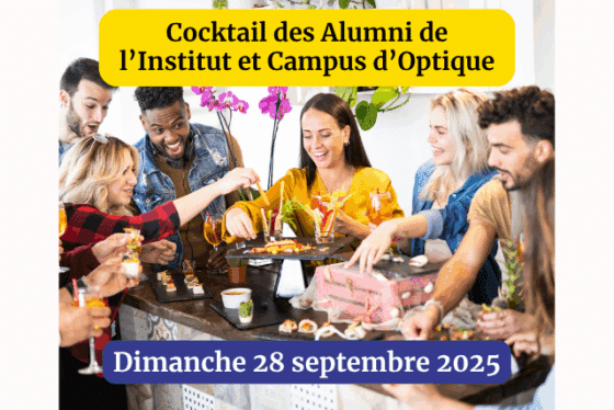 rencontre des alumni de l'Institut et Campus d'optique dimanche 28 septembre 2025 au Silmo Paris