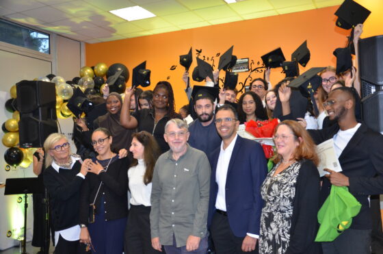 remise des diplômes à l'ICO école d'optique , BTS Opticien, BTS NDRC, licence optique, titre monteur vendeur en optique lunetterie