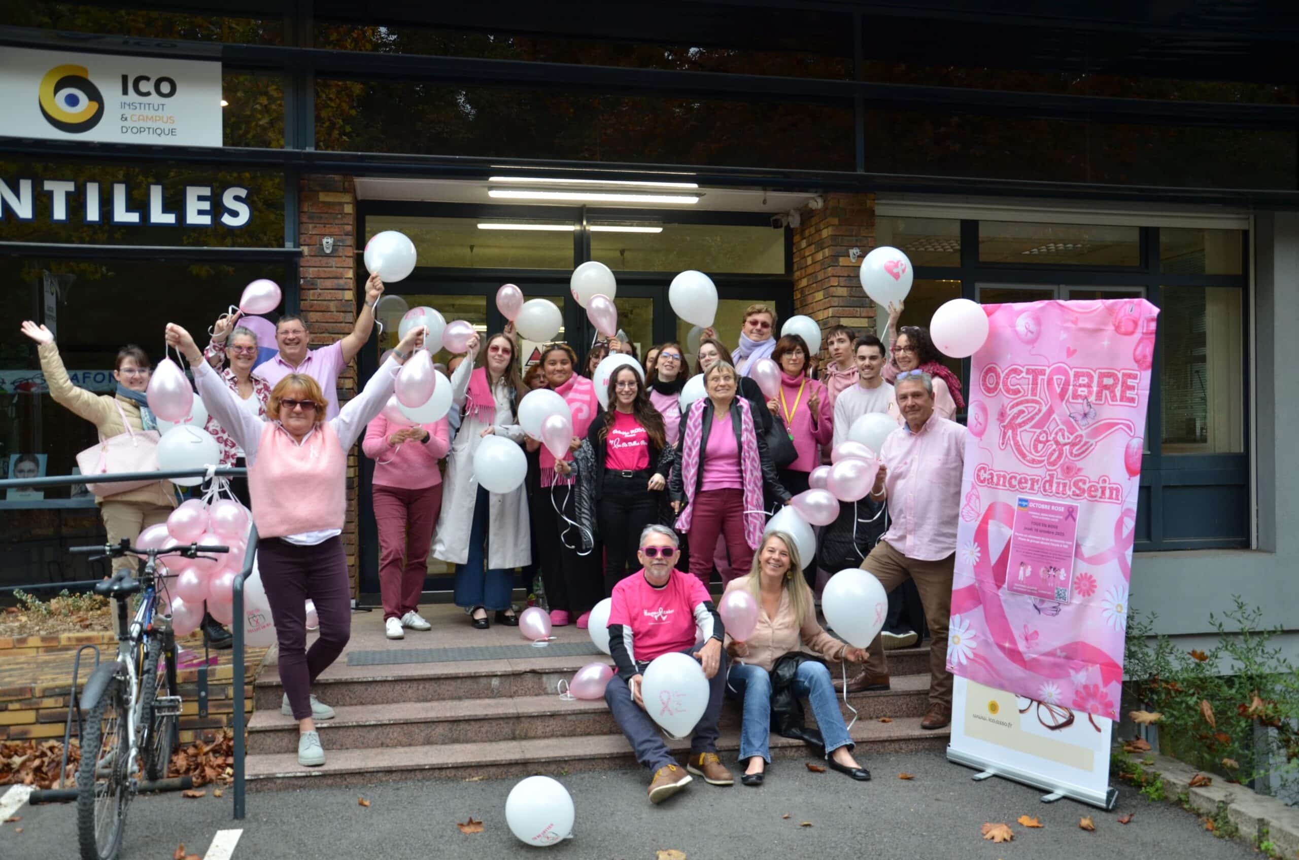 OCTOBRE Rose à l'ICO vie étudiante solidaire