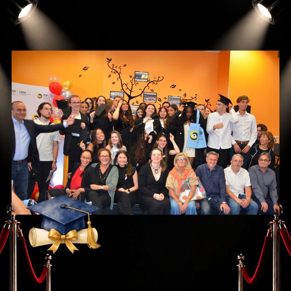Remise des diplômes ICO promotion 2026, félicitations à tous les diplômés ! Bravo