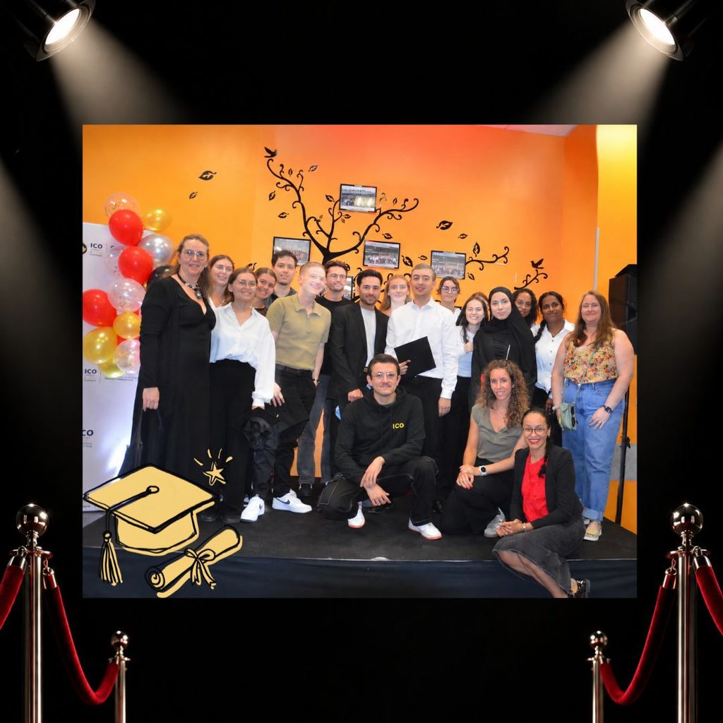 remise des diplômes 2026 à l'ICO institut d'optique lunetterie de Bures sur yvette